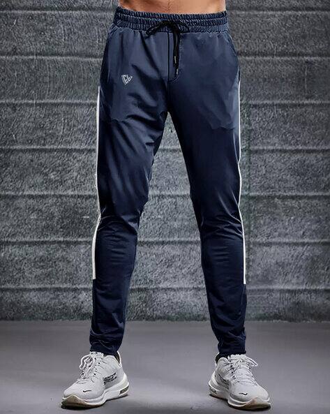 EYEBOGLER Men Track Pants with Elasticated Waistband