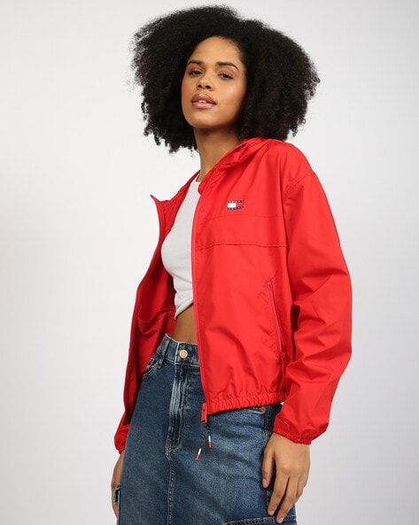 Hilfiger jacket red best sale