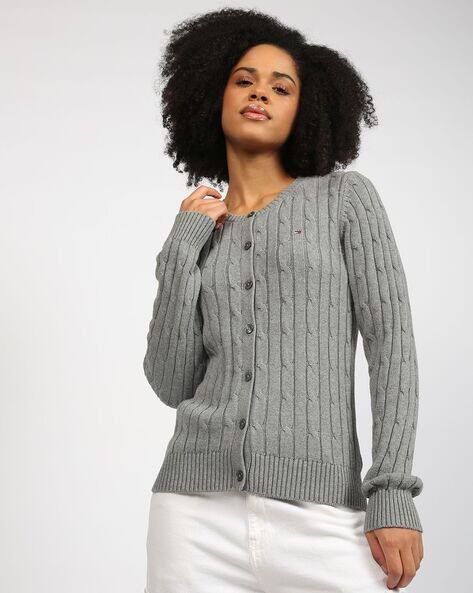 Women Cable-Knit Jamie Cardigan