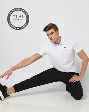 performax Men Striped Regular Fit Polo T-Shirt-picture-40