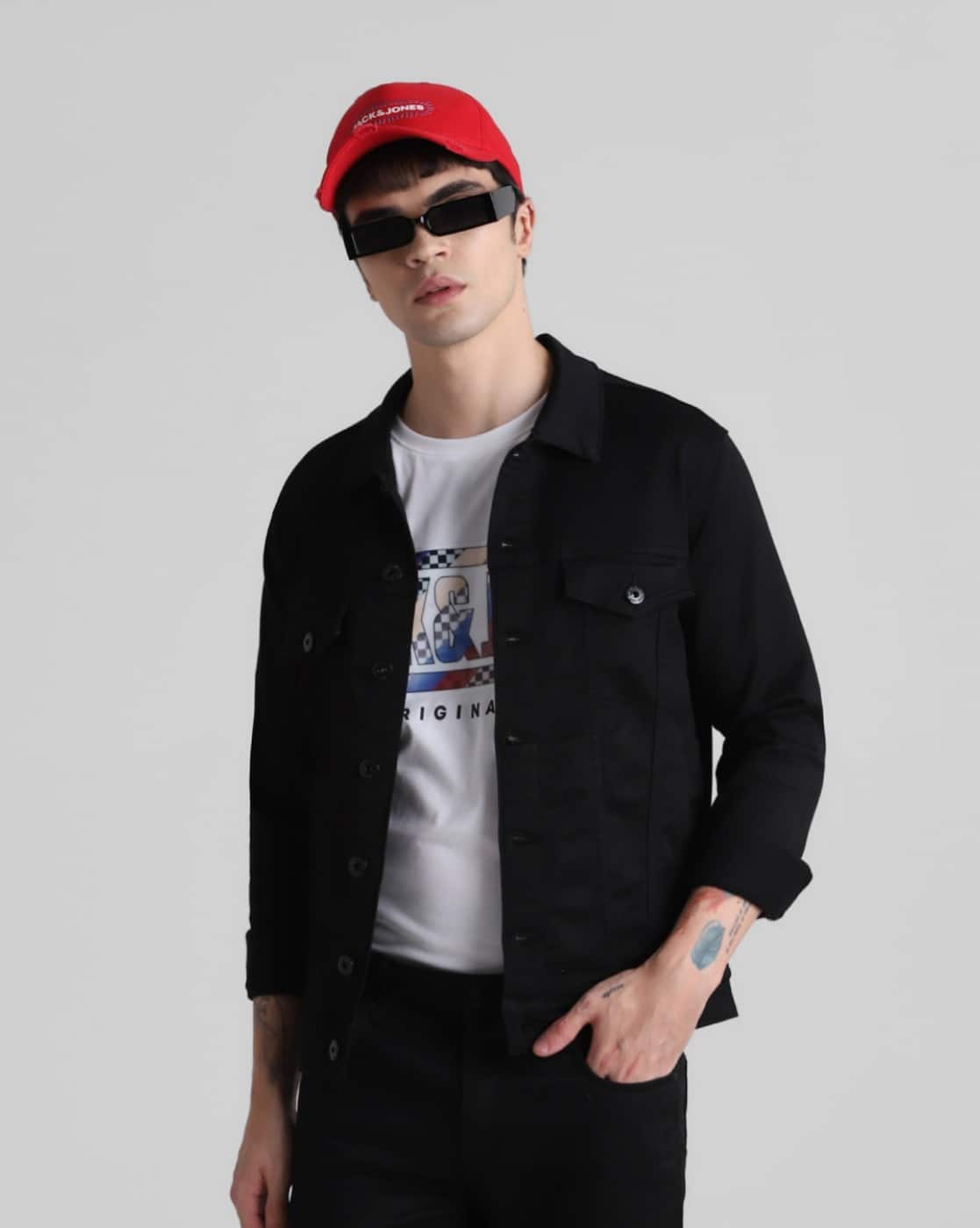 Buy Black Jackets & Coats for Men by Jack & Jones Online | Ajio.com