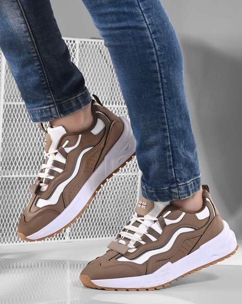 ARBUNORE Men Lace-Up Casual Shoes