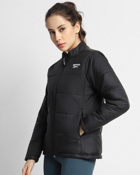 Buy Black Jackets Coats for Women by REEBOK Online Ajio