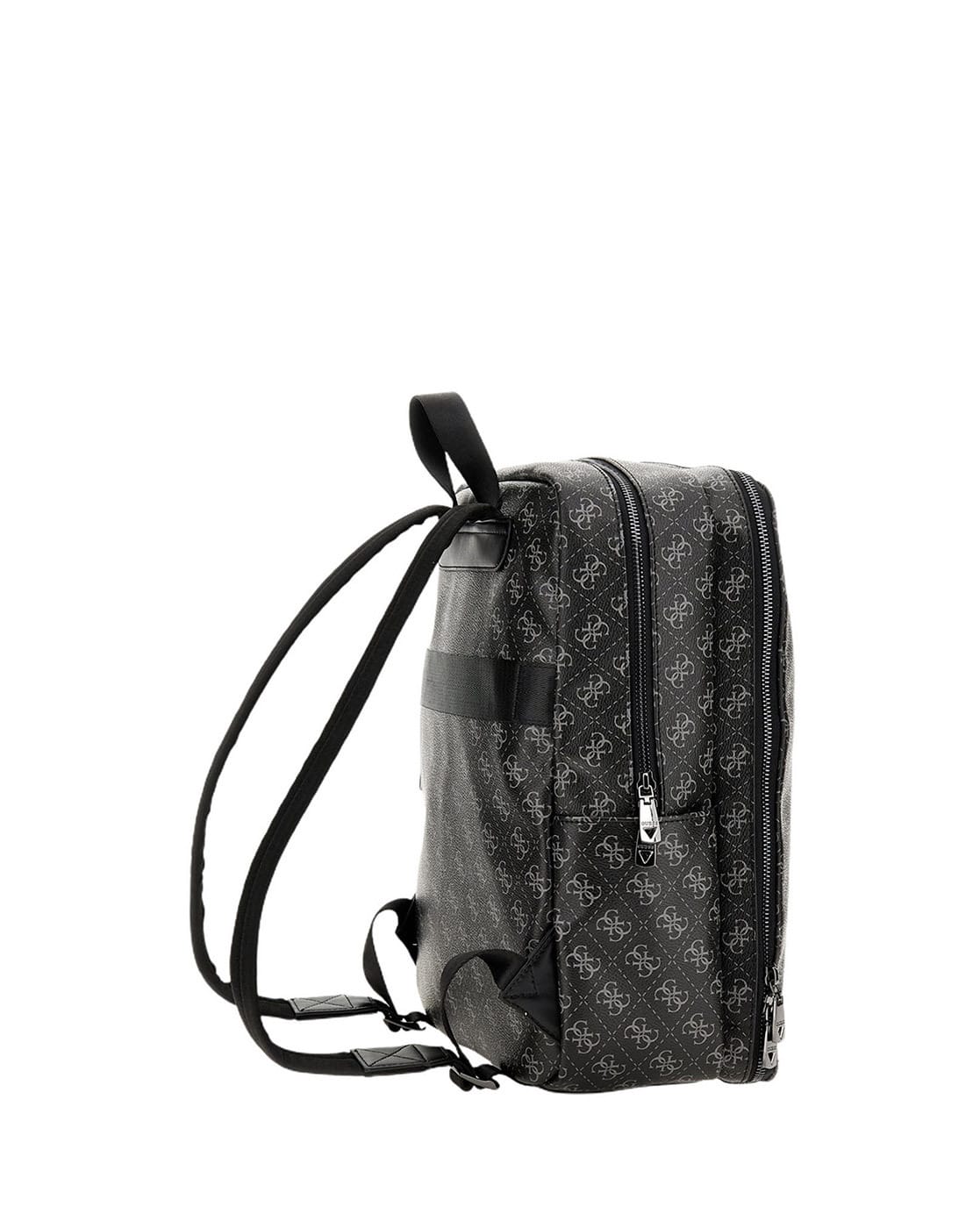 Compact Backpack City Logo Backpack Guess Logo Print Everyday