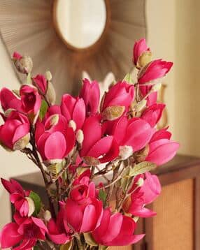 pure home and living Artificial Magnolia Flower Stem-picture-43