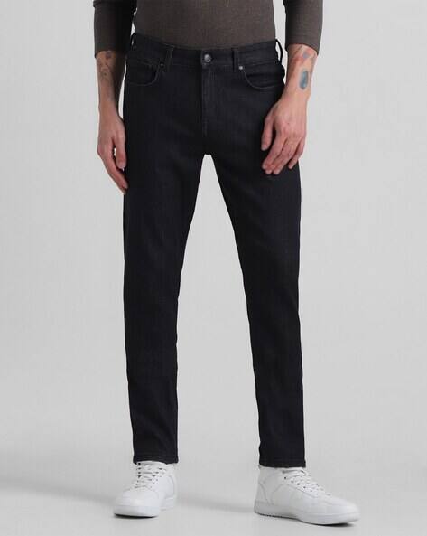 Jack & Jones Men Slim Fit Jeans with 5-Pocket Styling