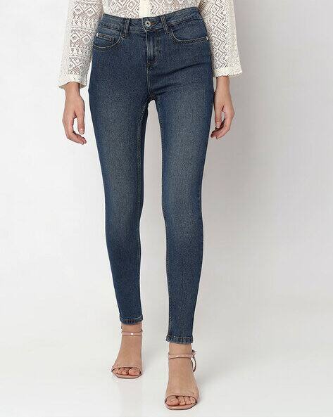 High-Rise Skinny Jeans