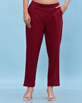 juniper Women Relaxed Fit Flat-Front Pants-picture-34