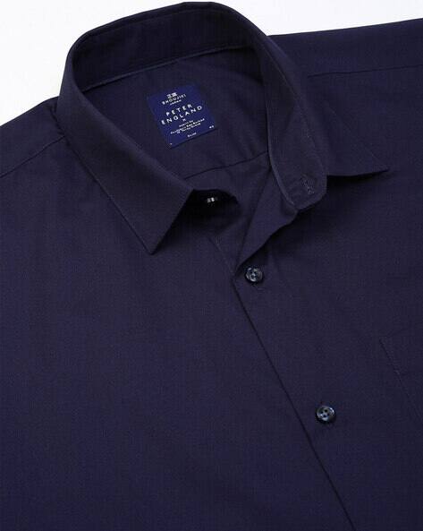 Buy Navy blue Shirts for Men by Peter England Online | Ajio.com