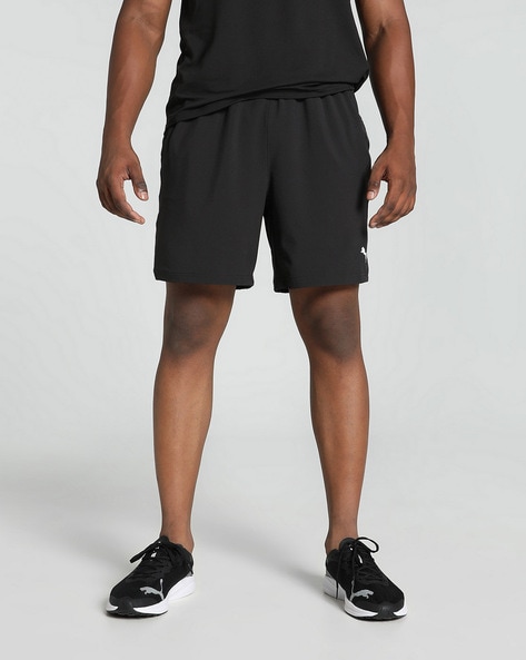 Regular Fit Knit Shorts with Insert Pockets