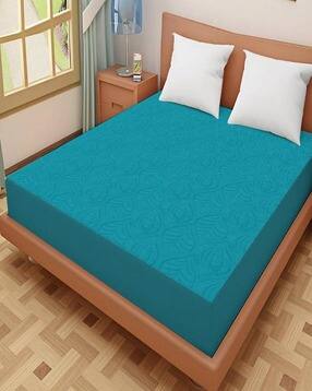 Quilted King-Size Fitted Mattress Protector