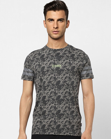 Jack & Jones Printed Crew-Neck T-Shirt