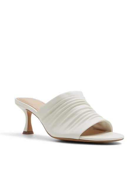 Buy White Heeled Sandals for Women by Aldo Online