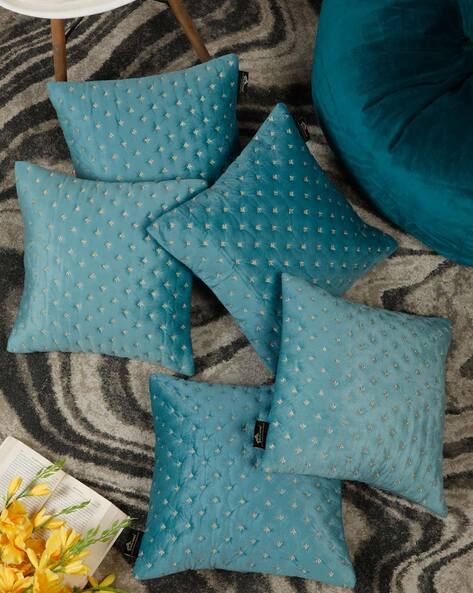 Set of Embroidered Cushion Covers 15