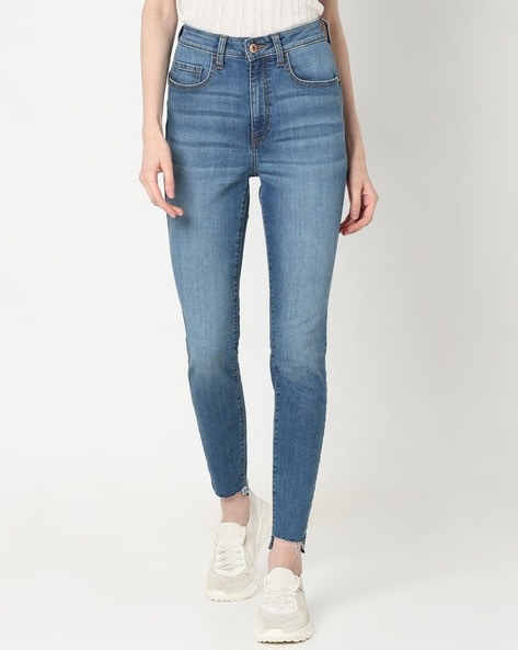 Vero Moda Women High-Rise Skinny Jeans