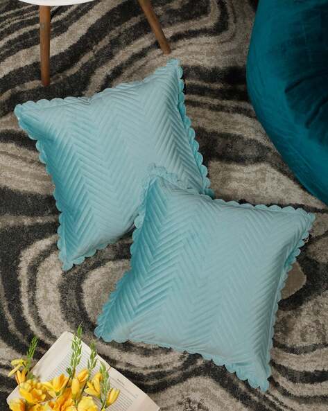 Set of Embroidered Cushion Covers 15