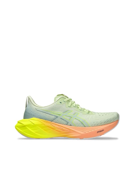 Men NOVABLAST Lace-Up Synthetic Fibre Running Shoes