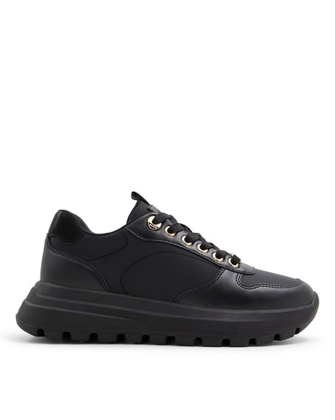 Aldo Women Round-Toe Lace-Up Sneakers