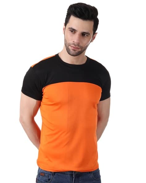 Buy Orange Tshirts for Men by Pixie Online