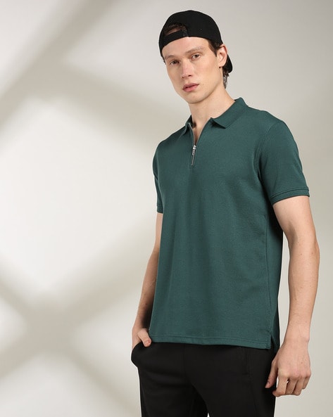 Men Regular Fit Polo T-Shirt