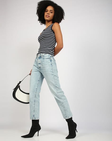 Buy Denim Blue Jeans Jeggings for Women by TOMMY HILFIGER Online
