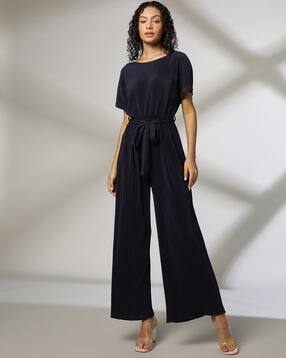 rio Women Ribbed Boat-Neck Jumpsuit-picture-31