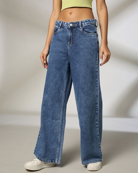 Buy Blue Jeans Jeggings for Women by DNMX FOR TRENDS SELECT