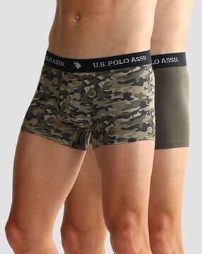 u.s. polo assn. Men Pack of 2 Trunks with Elasticated Waistband-picture-27