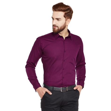 Hancock Solid Slim Fit Shirt