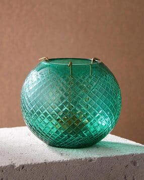 fabindia Glass Blown Farsis T-Lite Holder-picture-11