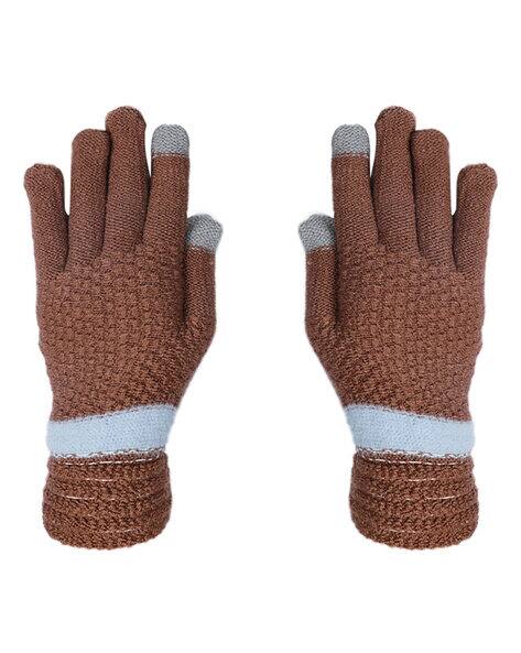 Loom Legacy Knitted Winter Gloves