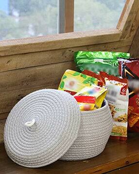 Textile and Beyond Laundry Storage Basket Bag