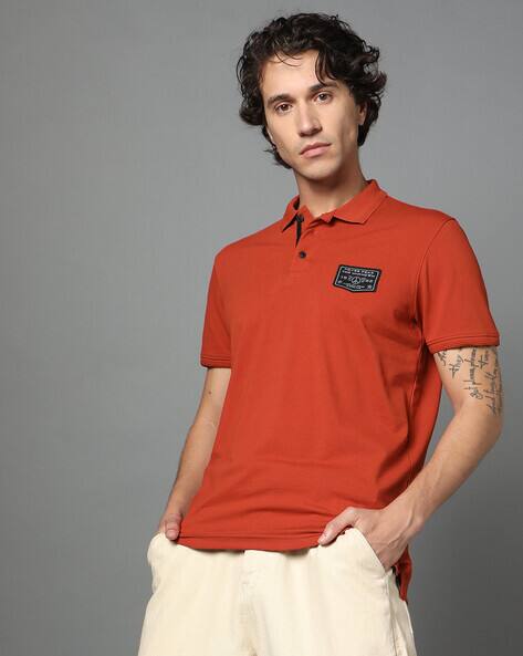 Buy Burnt Orange Tshirts for Men by SPYKAR Online