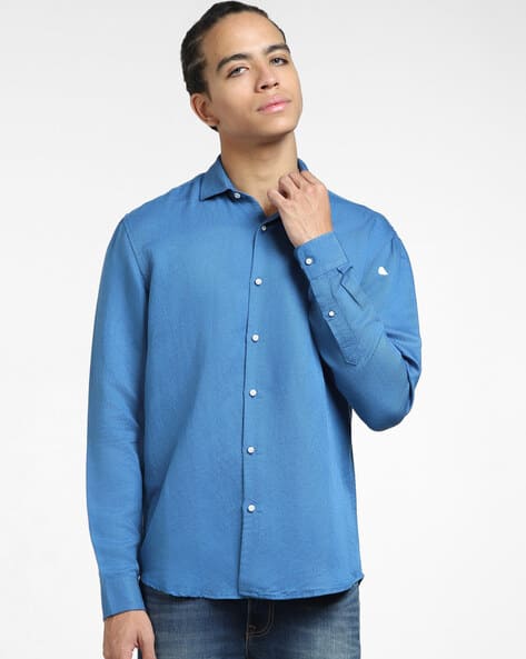 Jack & Jones Shirt with Cuffed Sleeves