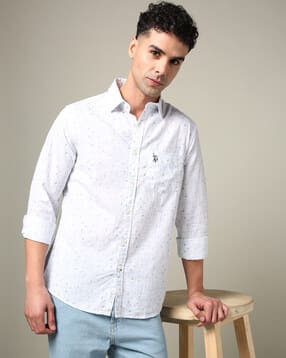 Men Printed Tailored Fit Shirt-image-24