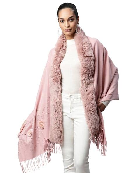 Buy Pink Stoles & Scarves for Women by GLOBAL REPUBLIC Online 