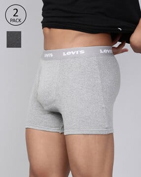 Pack of 2 Ribbed Boxer Briefs-image-36