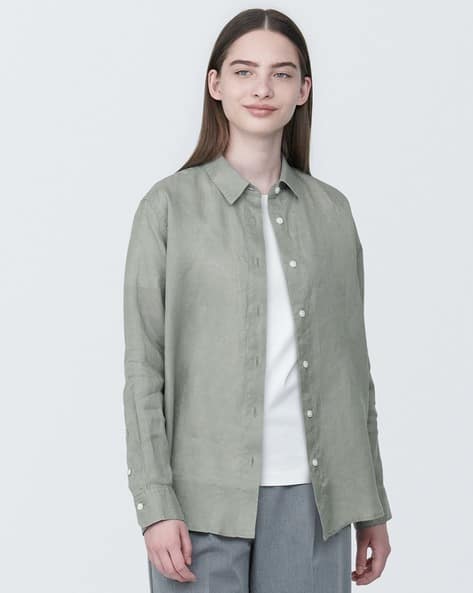 Buy Grey Shirts for Women by MUJI Online