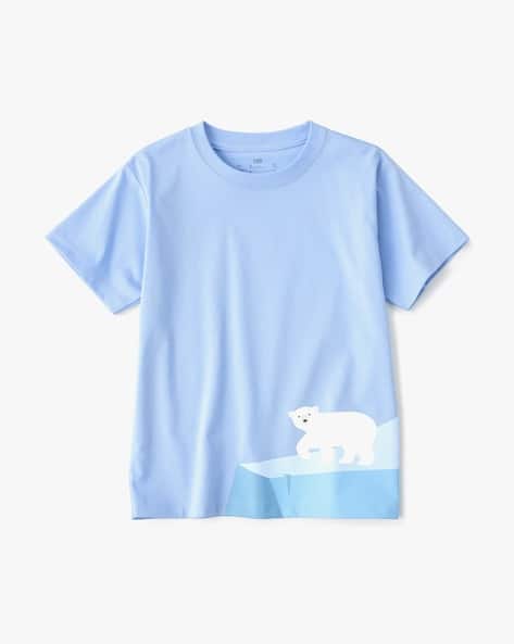 Buy Blue Tshirts for Girls by MUJI Online