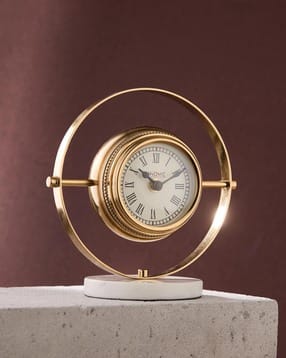 fabindia Stainless Steel Avadhi Table Clock-picture-28
