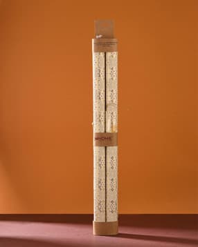 Set of 2 Floral Print Paper Wrapping Sheets