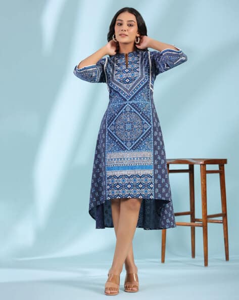 Buy JUNIPER Women Geometric Print Asymmet... Online | Ajio.com Buy JUNIPER Women Geometric Print Asymmet... Online | Ajio.com
