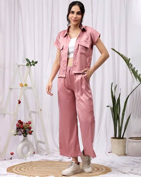 Buy Pink Co-ord Sets for Women by NEUDIS Online