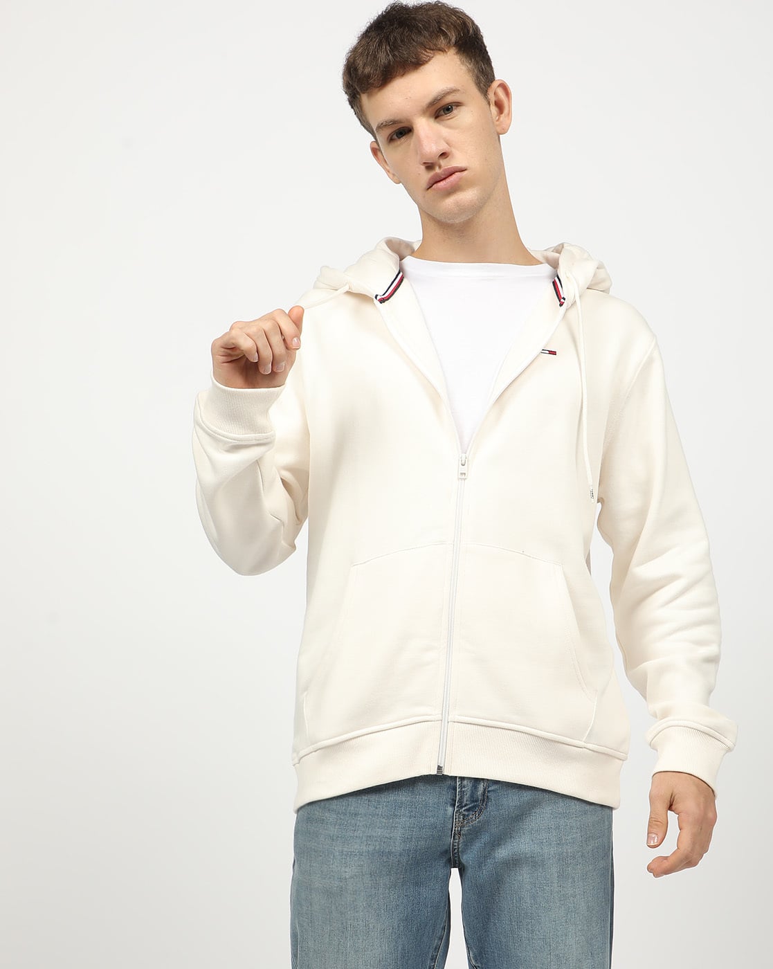 Buy White Sweatshirt & Hoodies for Men by TOMMY HILFIGER Online