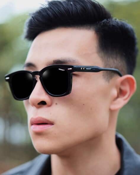 Resist Eyewear Men UV-Protected Wayfarers-KNIGHT BF BLK 4