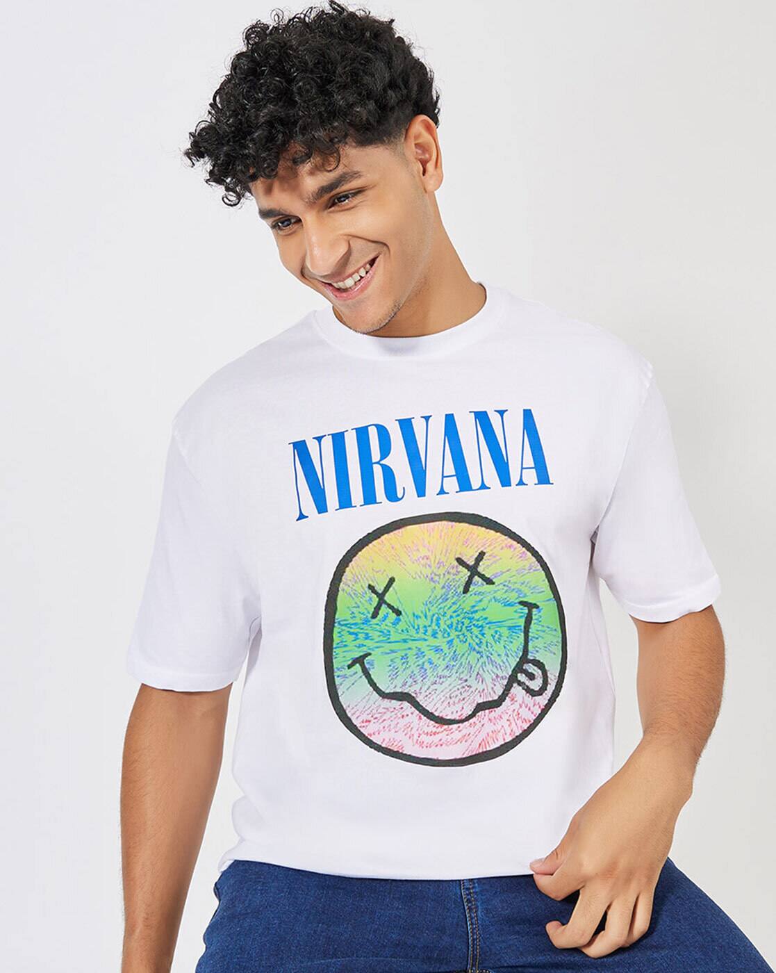 Buy White Tshirts for Men by Styli Online | Ajio.com