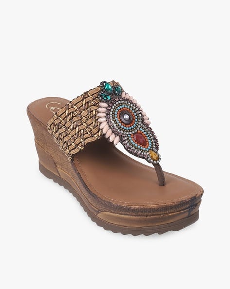 Platform Sandals Catwalk Embellished Sandals Catwalk Women Rose