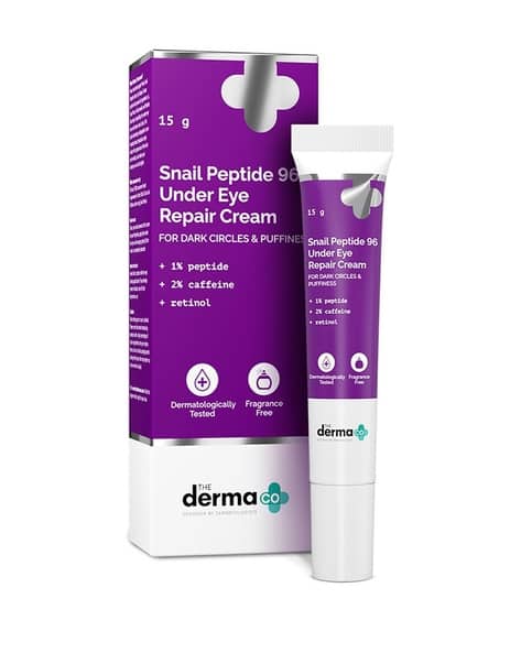 The Derma Co Snail Peptide 96 Under Eye Repair Cream