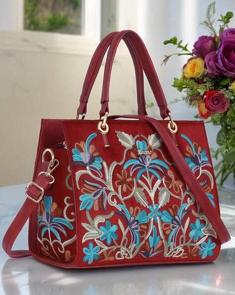 Buy Maroon Handbags for Women by EXOTIC Online
