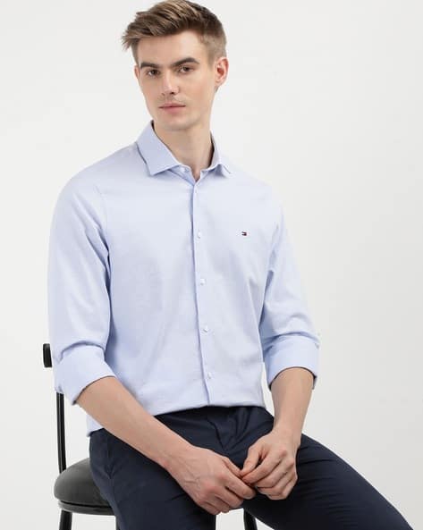 Buy Blue Shirts for Men by TOMMY HILFIGER Online